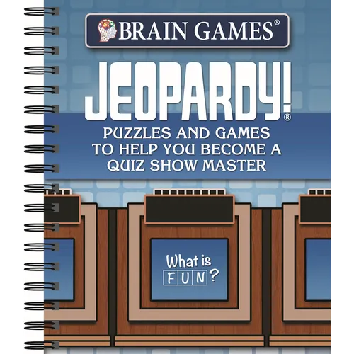 Brain Games - Jeopardy!: Puzzles and Games to Help You Become a Quiz Show Master - Spiral