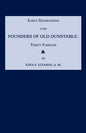 Early Generations of the Founders of Old Dunstable [Massachusetts]: Thirty Families - Paperback
