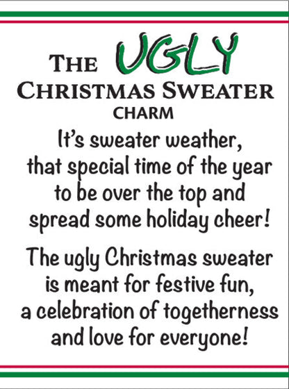 The Ugly Christmas Sweater Charm