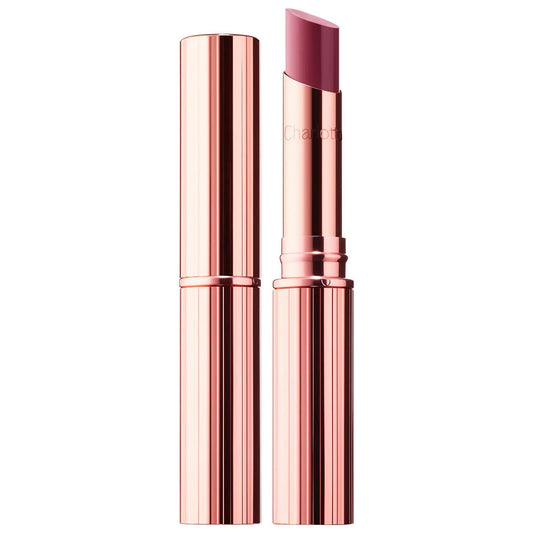 Charlotte Tilbury Superstar Lips Lipstick - Pillow Talk Collection, Nude Pink Shimmering Lipstick with Hyaluronic Acid & Magic Diamond Powder