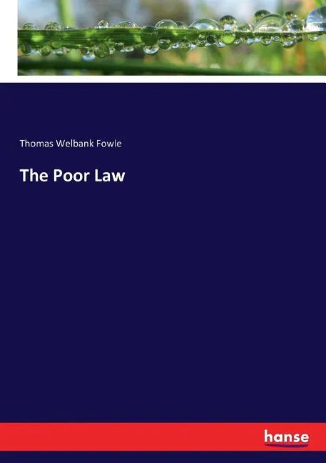 The Poor Law - Paperback