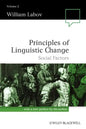 Principles of Linguistic Change, Volume 2: Social Factors - Paperback