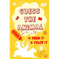Guess The Animal, Draw it, Color it: guess the animal shadows, Animal coloring book for kids, Animal drawing book For Girls & Boys Aged 7-14. - Paperback