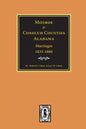Monroe and Conecuh Counties, Alabama 1833-1880, Marriages Of. - Paperback