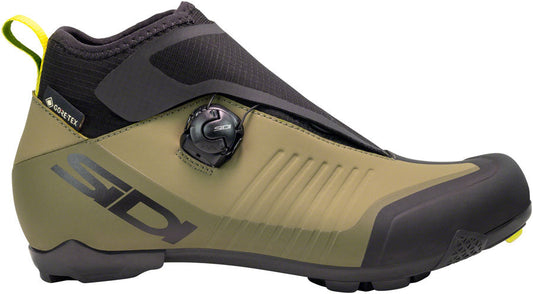 SIDI Hiemx Cycling Boot - Black/Green Olive 48  Millennium Fit