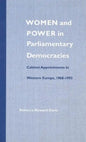 Women and Power in Parliamentary Democracies: Cabinet Appointments in Western Europe, 1968-1992 - Hardcover