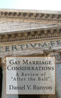 Gay Marriage Considerations: A Review of "After the Ball" - Paperback