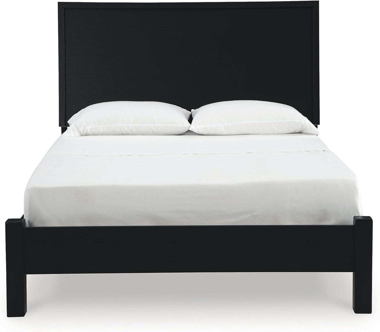 Modern Black Queen Panel Headboard for Stylish Bedrooms