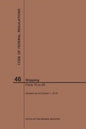 Code of Federal Regulations Title 46, Shipping, Parts 70-89, 2019 - Paperback