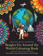 Beagles Go Around the World Colouring Book - Stress-Relieving, Calming Patterns and Designs: Beagle Coloring Book - Perfect Beagle Gifts Idea for Adul - Paperback