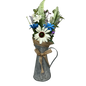 Daisy Flower in Metal Watering Can - 18" -