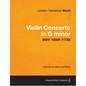 Violin Concerto in G minor - A Score for Violin and Piano BWV 1056R (1738) - Paperback