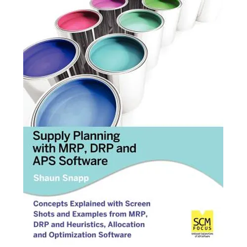 Supply Planning with MRP, Drp and APS Software - Paperback