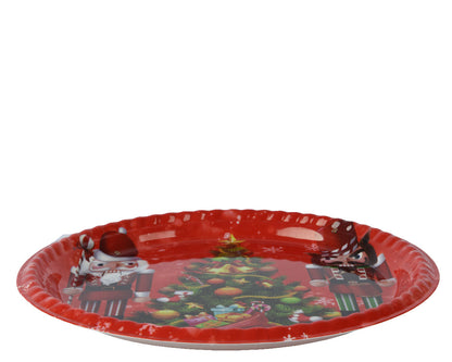 Nutcracker Christmas Decorative Plate - 14 Inches