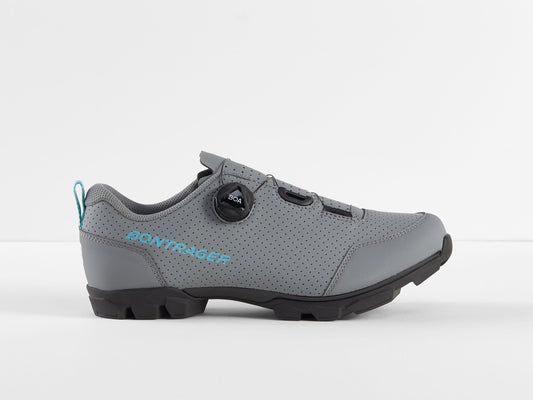 Bontrager Evoke 38 Quicksilver/Miami Green Shoe