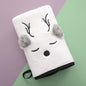 High Density Coral Fleece Absorbent Cute Bath Towel