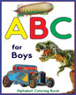 ABC for Boys - Alphabet Coloring Book: Learning alphabet with this ABC coloring book for kids - Paperback
