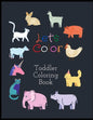 Let's Color Toddler Coloring Book: Cute Coloring Book For Toddlers Kids baby Fun With Farm Animals - Paperback