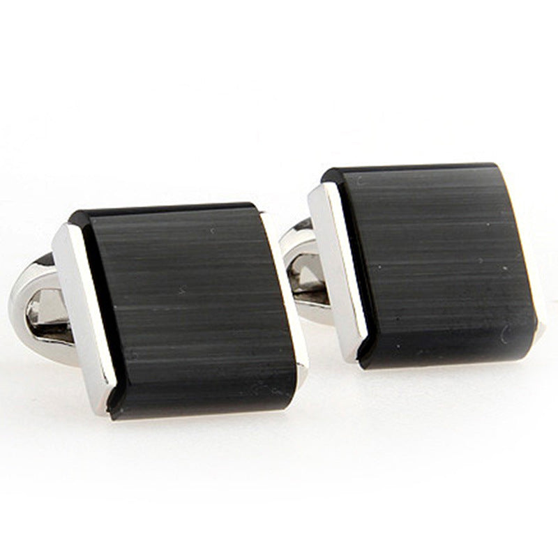 Opal Cufflinks Business Elite French Style Cufflink