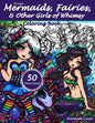 Mermaids, Fairies, & Other Girls of Whimsy Coloring Book: 50 Fan Favs - Paperback