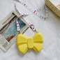 Diagonal Coin Purse Bow Princess Bag Parent-child Bag