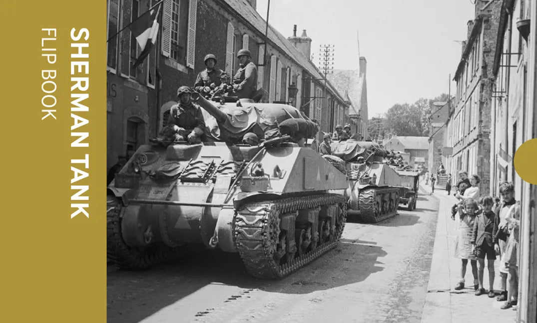 Sherman Tank Flip Book - Paperback