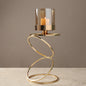 Aromatherapy Candle Holder Table Decoration Glass Ornaments