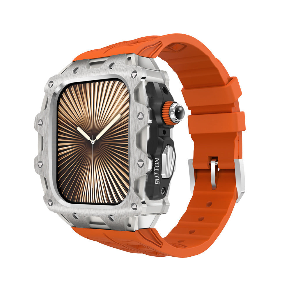 Metal Case For Watch S1110 46mm All-in-one Case And Strap Conversion