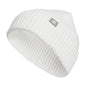 adidas Womens Fashioned Fold Beanie White/Grey/Silver Metallic F23 One Size