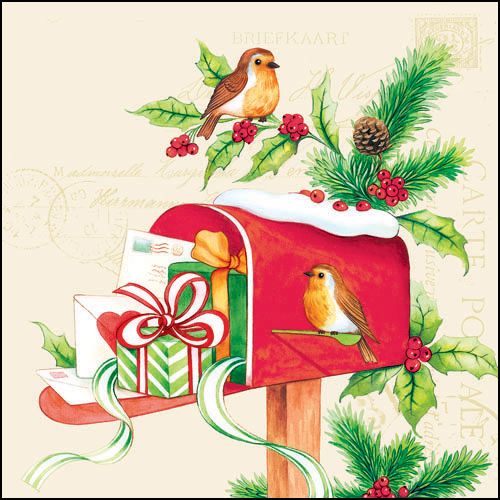 Paper Lunch Napkin - Surprise By Mail
