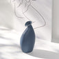 Blue Nordic Mediterranean Dry Flower Vase Living Room Simple Ceramic Creative Decoration Table Flower