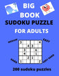 Big Book Sudoku Puzzle for Adults: Best Book of brin games, Large Print Puzzle Book For Adults . - Paperback