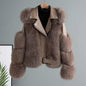 Women's Clothing Imitation Fur Women's Motorcycle Clothing Coat Autumn And Winter Young Coat