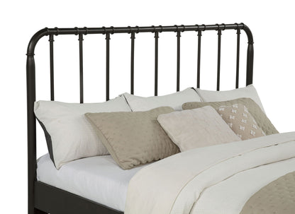 Rocco All Wood Water Pipe Open Frame Eastern King Bed Dark Bronze