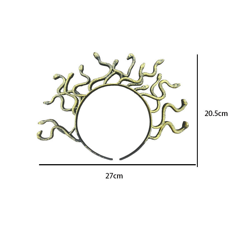 Gorgon Medusa Snake-hair Headband From Greek Mythology