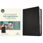 NLT Chronological Life Application Study Bible, Second Edition (Leatherlike, Ebony Leaf) - Imitation Leather