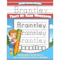 Brantley Letter Tracing for Kids Trace my Name Workbook: Tracing Books for Kids ages 3 - 5 Pre-K & Kindergarten Practice Workbook - Paperback