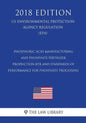 Phosphoric Acid Manufacturing and Phosphate Fertilizer Production RTR and Standards of Performance for Phosphate Processing (US Environmental Protecti - Paperback