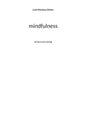 mindfulness: advanced training - Paperback