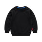 Boys Korean Round Neck Solid Color Loose Long Sleeve Pullover