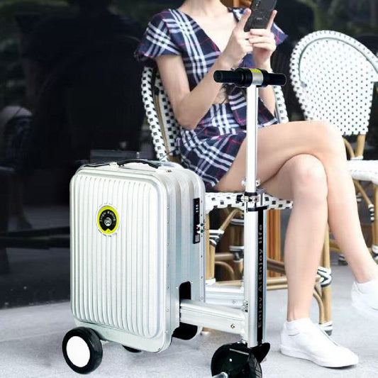 New Riding leisure travel suitcase Electric Luggage Scooter