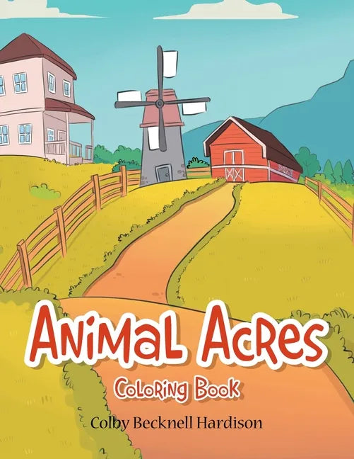 Animal Acres: Coloring Book - Paperback