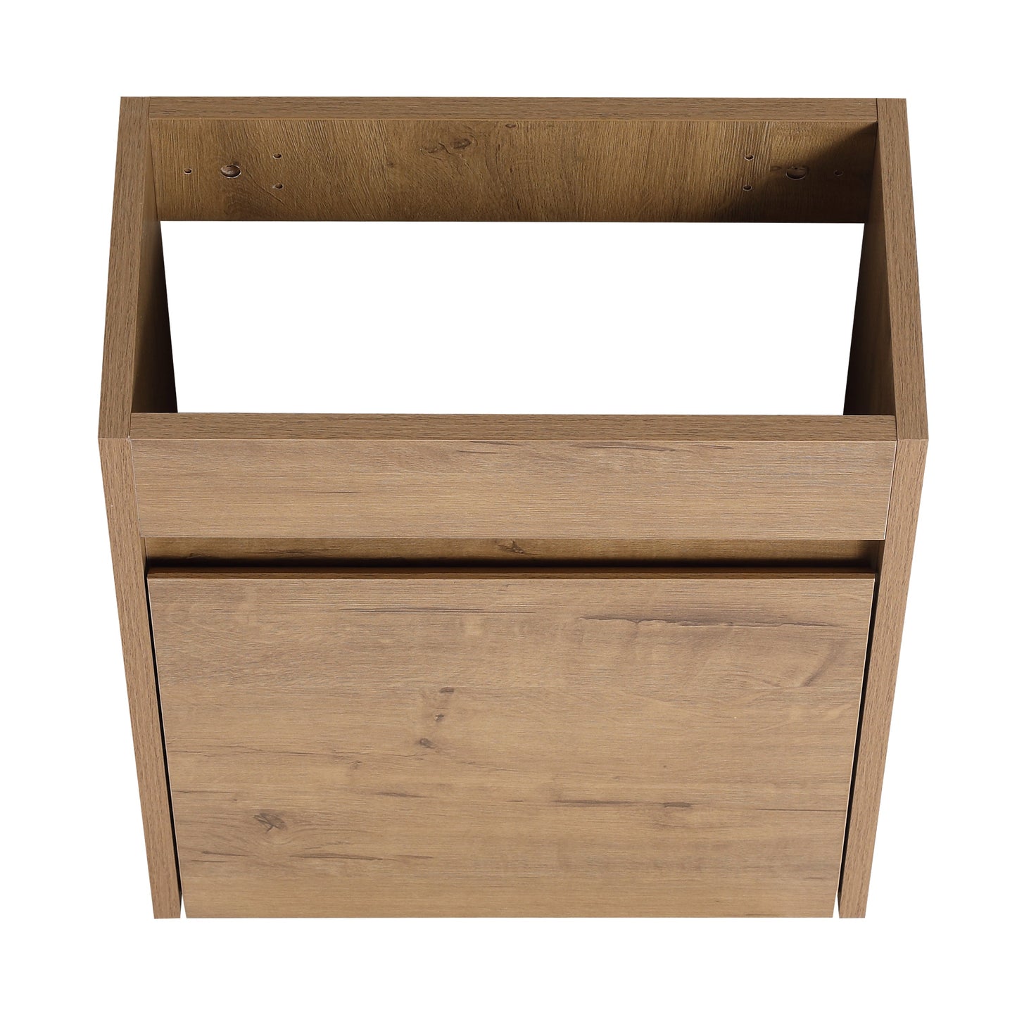 Soft Close Doors Bathroom Vanity With Sink, 16 Inch For Small Bathroom