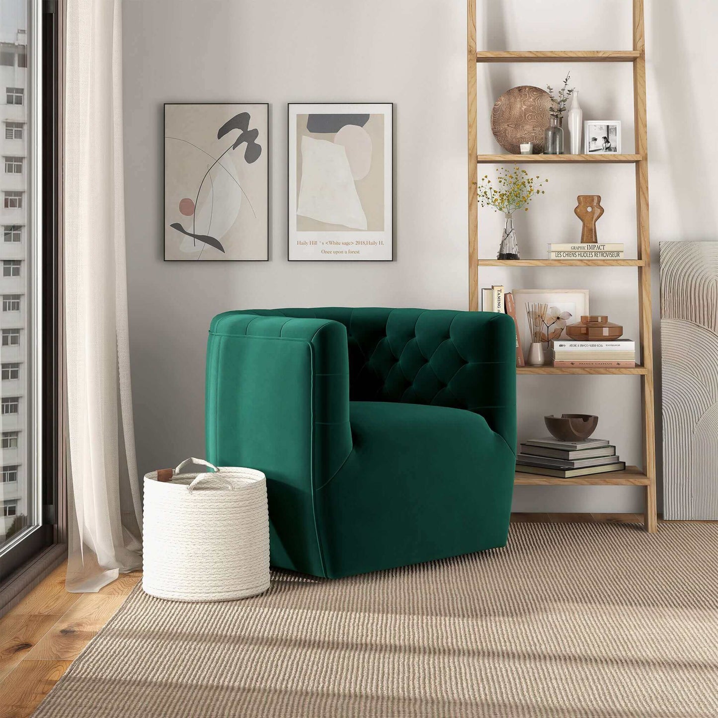Delaney - Ergonomic Design Swivel Chair