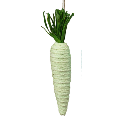 Sisal Rope Carrot Ornament -