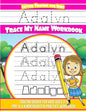 Adalyn Letter Tracing for Kids Trace my Name Workbook: Tracing Books for Kids ages 3 - 5 Pre-K & Kindergarten Practice Workbook - Paperback