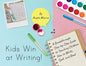 Kids Win at Writing!: A Breakthrough Step-by-Step Guide to Teaching Children How to Write, Spell, and Read - Paperback