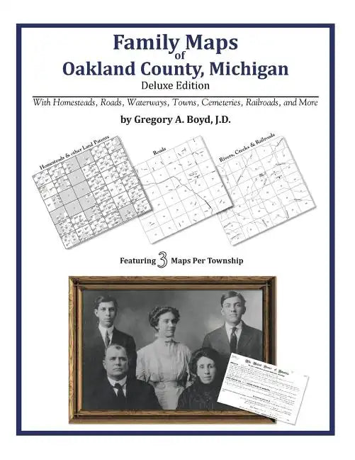 Family Maps of Oakland County, Michigan - Paperback