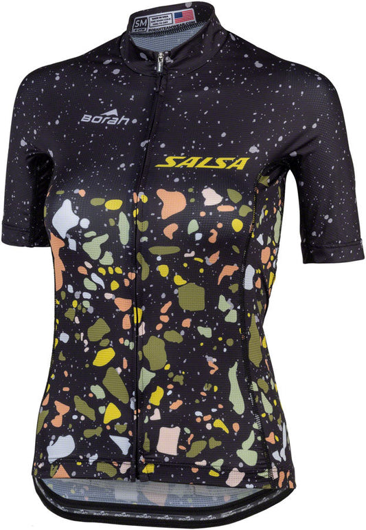 Salsa Women's Terrazzo Aero Jersey - 3X-Large Black