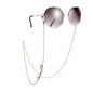 Customized Titanium Steel Name Glasses Chain Sunglasses